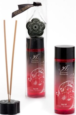 EXTASE SENSUAL - STRAWBERRY HEAT STIMULATING OIL 100 ML