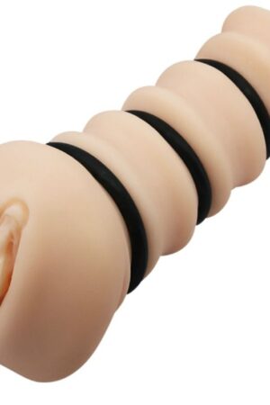 CRAZY BULL - MASTURBADOR WITH RINGS VAGINA MODEL 2