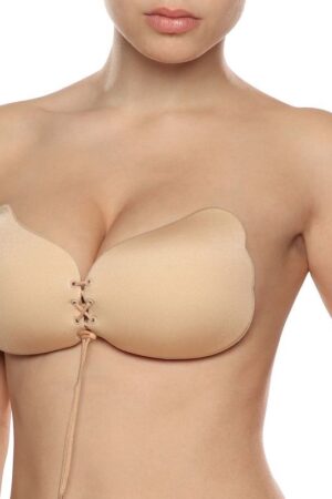 BYE-BRA - LACE-IT ENHANCEMENT PUSH-UP BEIGE CUP C