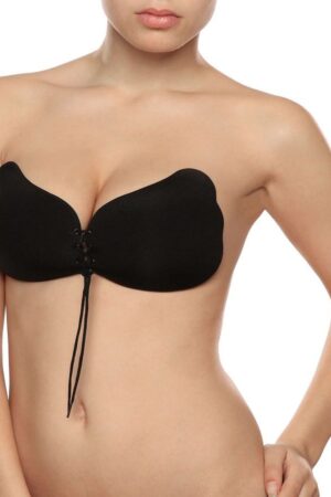 BYE-BRA - LACE-IT ENHANCEMENT PUSH-UP BLACK CUP C