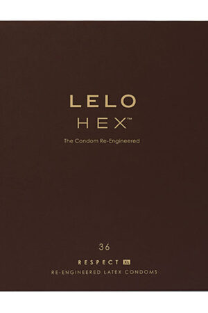 LELO - HEX PRESERVATIVO RESPECT XL 36 PACK