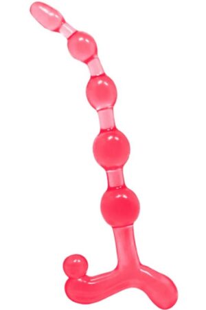 BAILE - BENDY TWIST RED ANAL BALLS