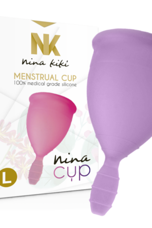 NINA KIKÍ - MENSTRUAL CUP PURPLE - SIZE L