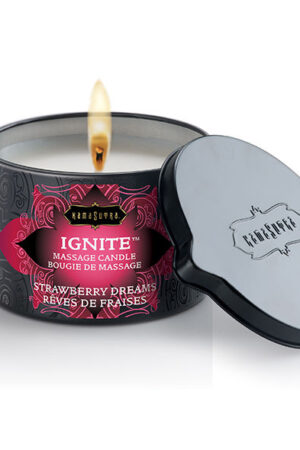 KAMASUTRA - VELA DE MASAJE SUEÑOS DE FRESA 170 GR