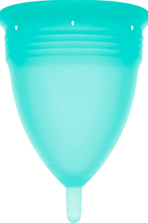 STERCUP - FDA SILICONE MENSTRUAL CUP AQUAMARINE - SIZE S