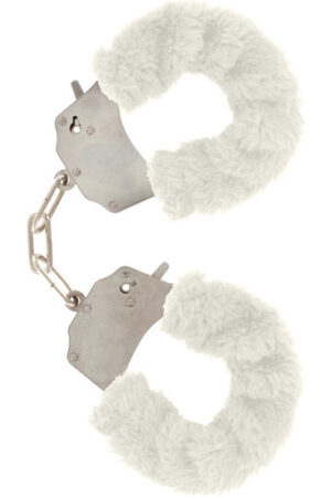 TOYJOY - FURRY FUN CUFFS BONDAGE WHITE