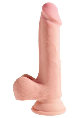 KING COCK - TRIPLE DENSITY DILDO 19 CM
