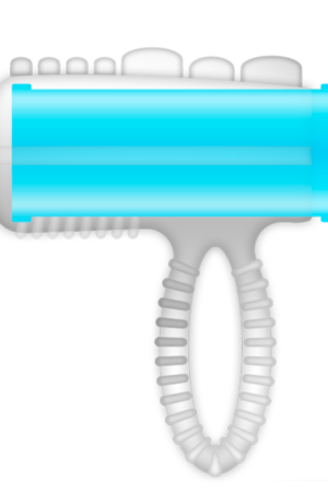 CASUAL LOVE - RING TONGUE VIBRATING AZUL