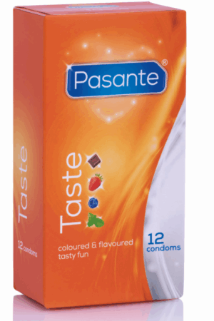 PASANTE - CONDOMS FLAVORS 12 UNITS