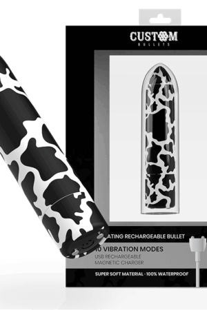 CUSTOM BULLETS - RECHARGEABLE COW MAGNETIC 10 INTENSITIES