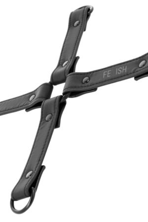FETISH SUBMISSIVE - VEGAN LEATHER HANDCUFF UNION