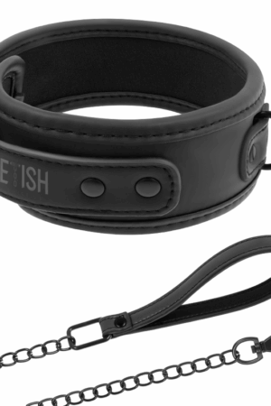 FETISH SUBMISSIVE - NOPRENE LINING CHAIN NECKLACE