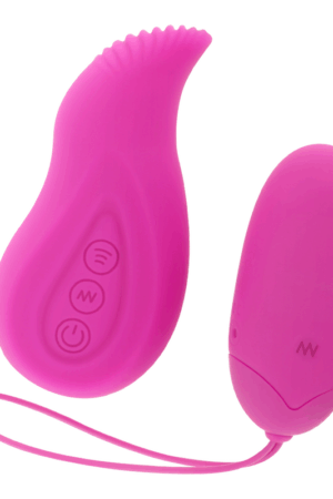 MORESSA - EDGAR SET DUO HUEVO REMOTO Y MANDO CON VIBRACIÓN INCORPORADA PREMIUM SILICONE CONTROL REMOTO