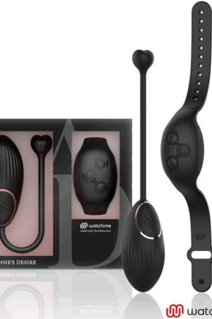 ANNE'S DESIRE - EGG REMOTE CONTROL TECHNOLOGY WATCHME BLACK