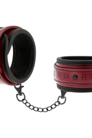 FETISH SUBMISSIVE DARK ROOM - ESPOSAS CUERO VEGANO CON FORRO DE NEOPRENO