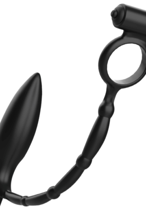 ADDICTED TOYS - PLUG ANAL CON ANILLO VIBRADOR