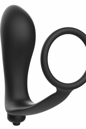ADDICTED TOYS - PLUG ANAL VIBRADOR CON ANILLO PENE
